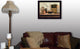 "Family Makes a House a Home" By Susan Boyer, Printed Wall Art, Black Frame