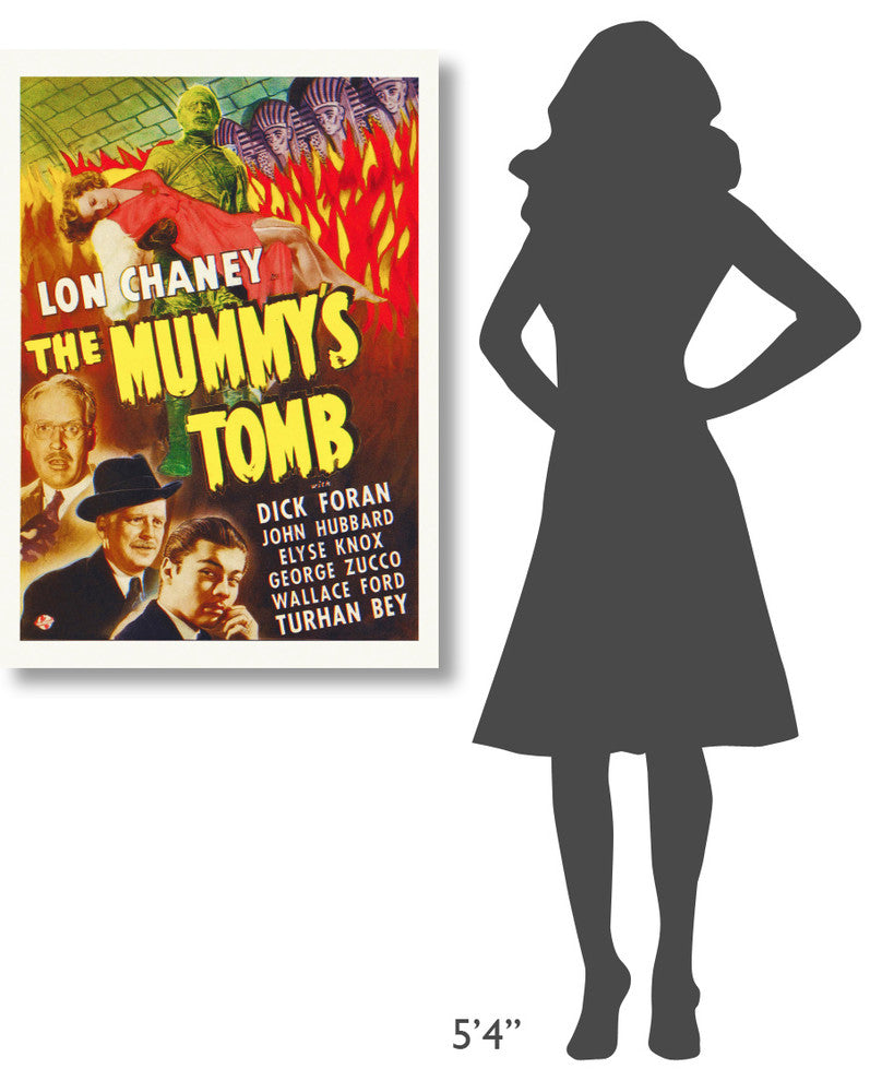 "The Mummy's Tomb" Stretched Canvas Giclee by Hollywood Photo Archive, 28x40"