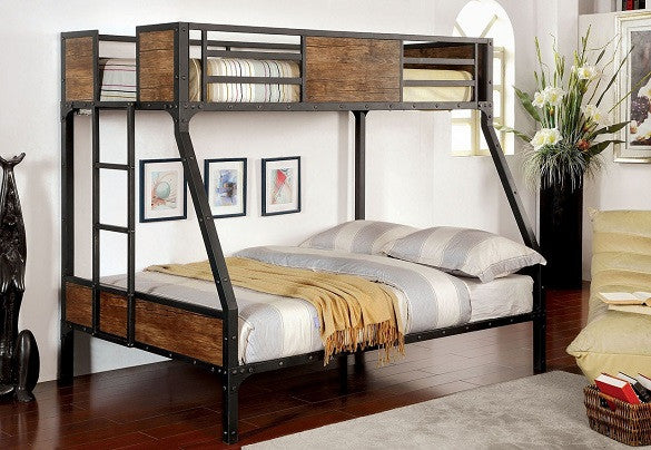 South Bank Metal Bunk Beds, Twin Over Full