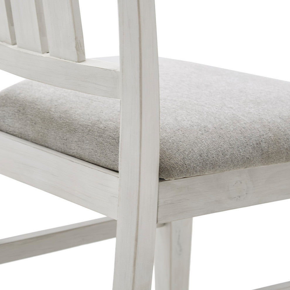 INK+IVY Sonoma Dining Bench, Natural, Reclaimed White, Dining Chairs