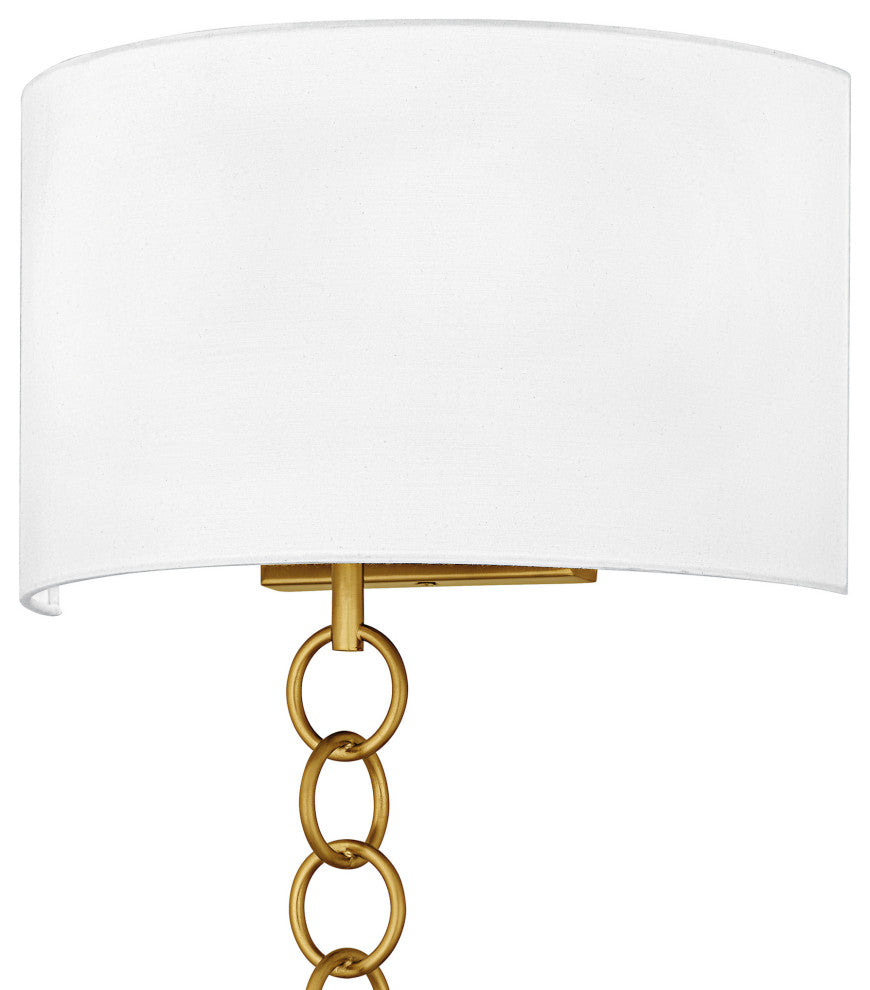 Quoizel QW6798 Baynes 2 Light 23" Tall Wall Sconce - Brushed Gold