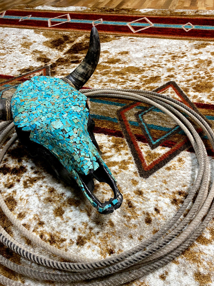 Fire Hide, Browns, 4'x5'