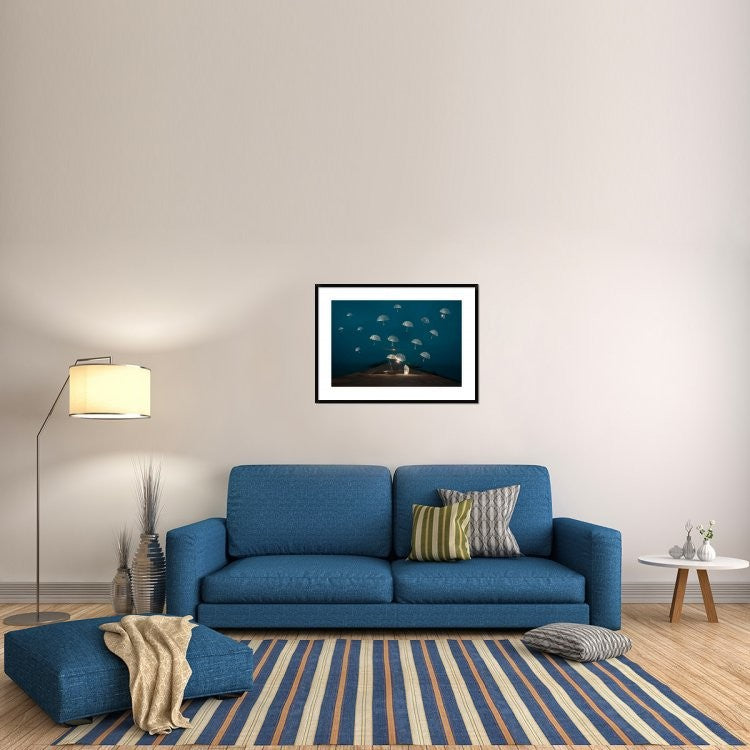 "Dreams" Framed Digital Print by Alexandar Lazarov, 38"x28"