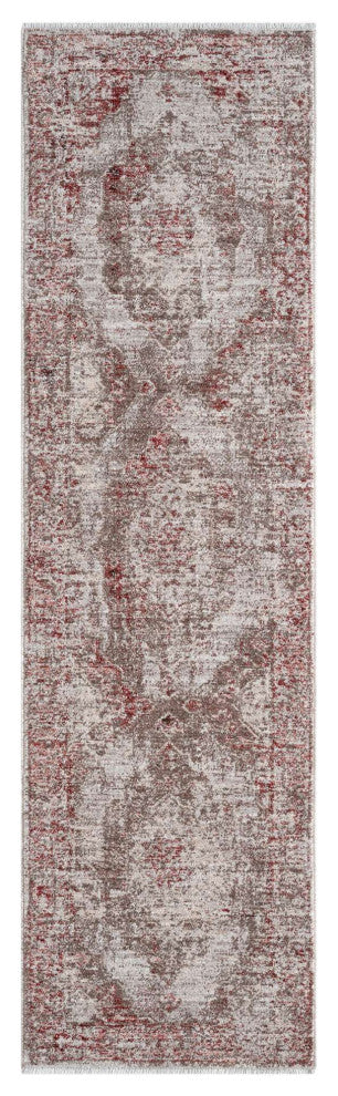 Heirloom Medallion Area Rug - Red, 2'2"x7'6"