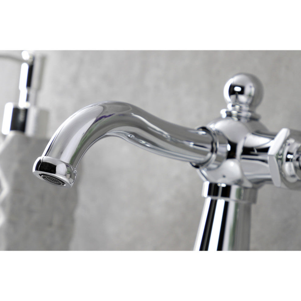 KSD154KLCP Single-Handle Bathroom Faucet With Push Pop-Up, Chrome