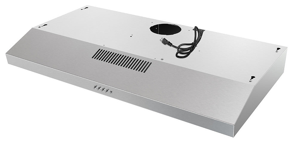 Streamline 36" Donini Ductless Undermount Range Hood, Stainless Steel