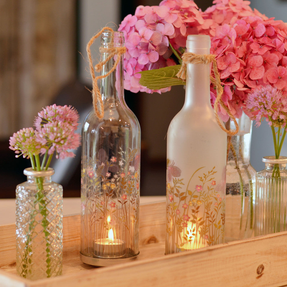 Meadow Flowers Tea Light Holder Set