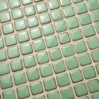 Hudson Diamond Light Green Porcelain Floor and Wall Tile