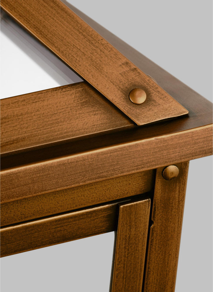 Hyannis Large Lantern, Natural Copper