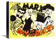 "Marx Brothers - A Day at the Races 10" Canvas Giclee, 16"x13"