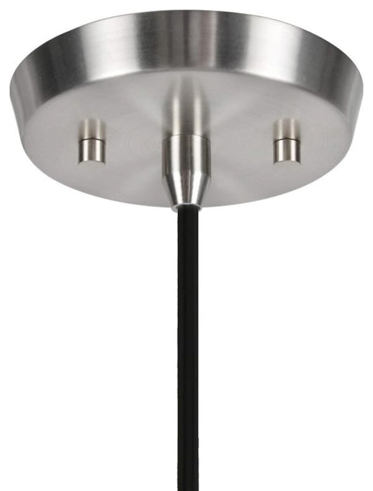 72057, 1-Light Hanging Pendant Ceiling Light, Beige