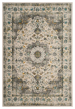 Safavieh Evoke Evk220B  Rug, Grey/Gold, 5'1" X 7'6"