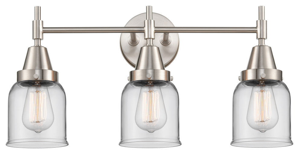 INNOVATIONS LIGHTING 447-3W-SN-G52-LED Caden 3 Light 26 inch Bath Vanity Light
