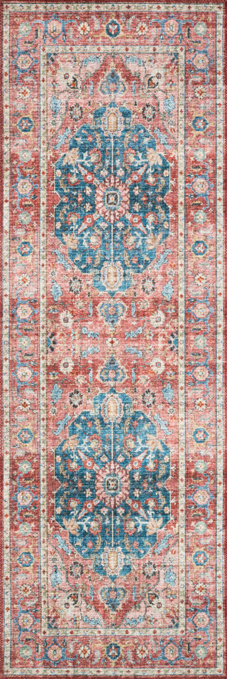 Loloi II Skye SKY-05 Brick / Ocean Area Rug