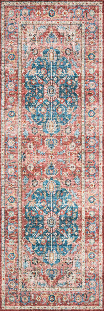 Loloi II Skye SKY-05 Brick / Ocean Area Rug