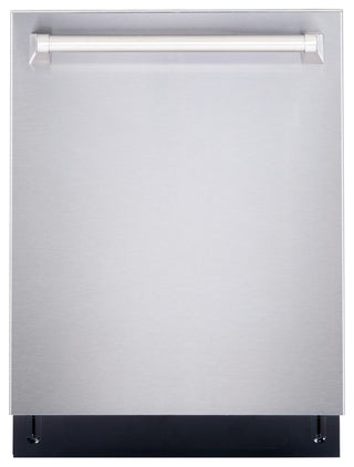 4-Piece, 36" Gas Range, 36" Range Hood, 24" Dishwasher and Refrigerator