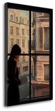"Parisien Affairs III" By Eric Yang, Giclee Print on Gallery Wrap Canvas
