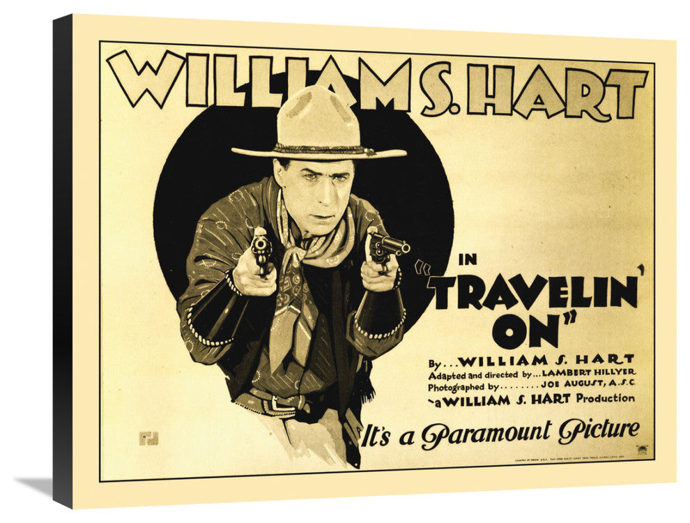 "Travelin On" Stretched Canvas Giclee by Hollywood Photo Archive, 28x22"