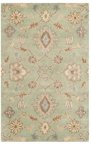 Safavieh Wyndham Wyd202A Rug, Light Green, 7'0"x7'0" Square