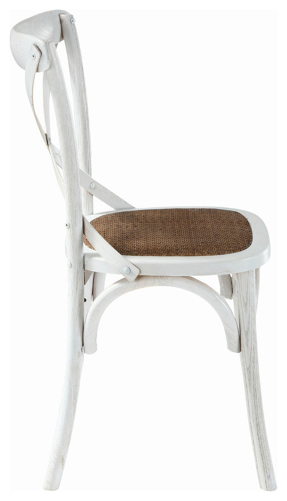 Modern Contemporary Kitchen Dining Side Chair White