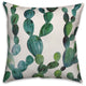 Watercolor Cactus 16x16 Throw Pillow