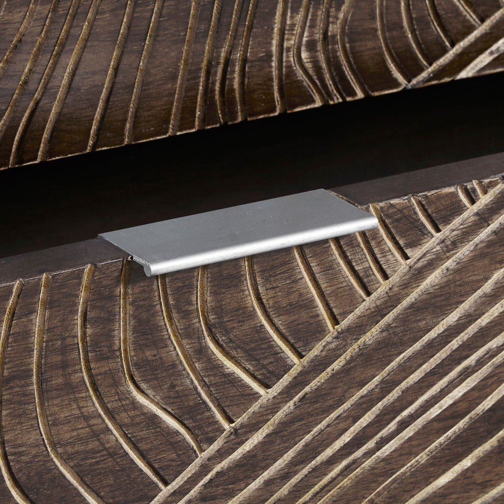 Rustic 3-Drawer Accent Chest