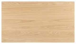 Juxtapose 63" Rectangle Dining Table, Oak Oak