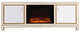 Elegant MF70172G-F1 Reflexion 72" Mirrored Tv Stand