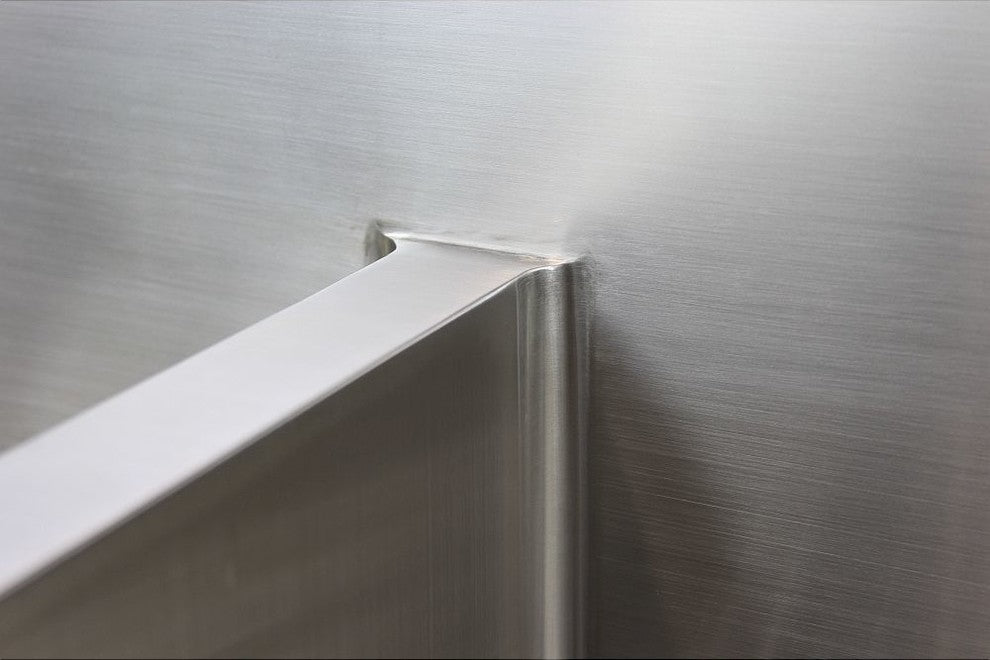 Transolid Diamond 16 Gauge Equal Double Dual Mount Stainless Steel Sink