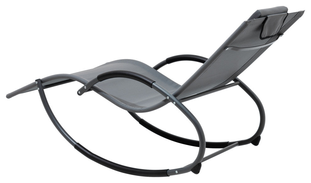 Outdoor Rocking Patio Lounge Chair