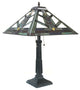 Wylie 2-Light Mission Table Lamp 16"