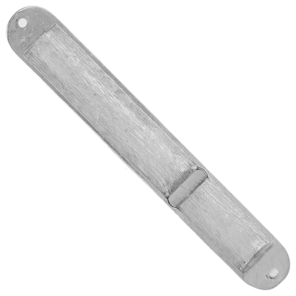 Matashi Hand Painted Blue Enamel 6'' Mezuzah