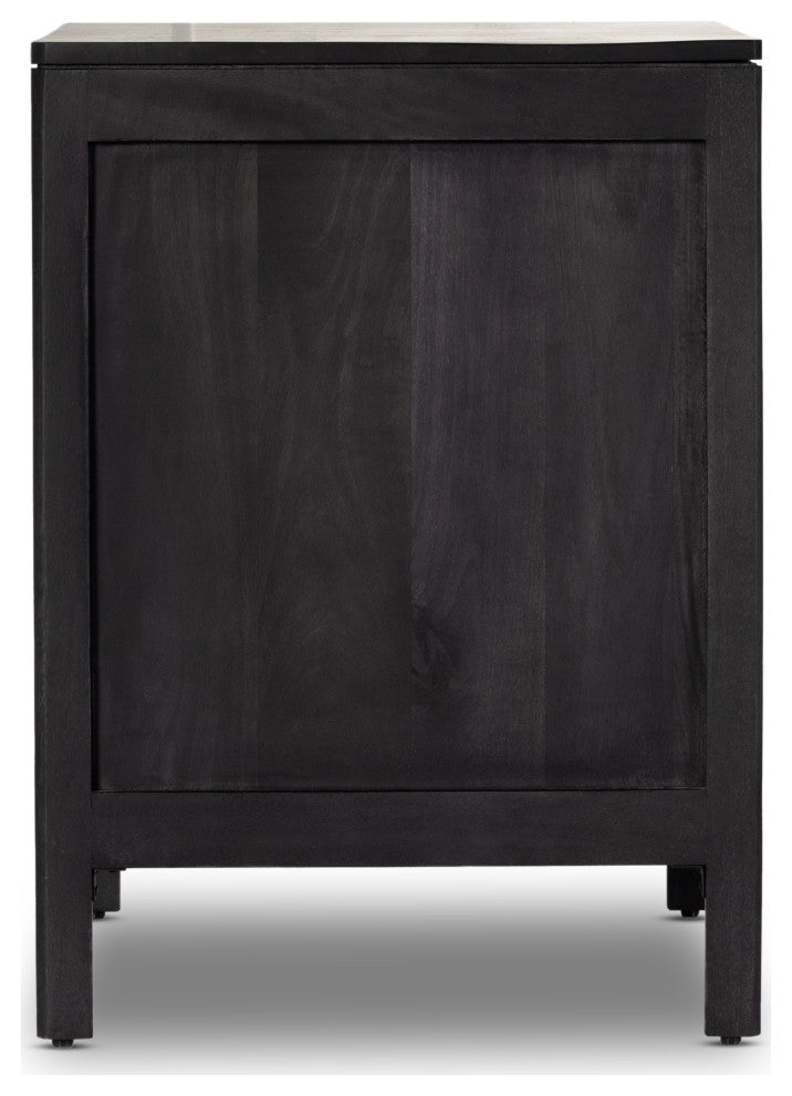 Sydney Large Nightstand-Black Wash
