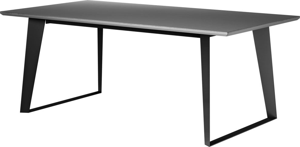 Amsterdam Dining Table, Gray Concrete