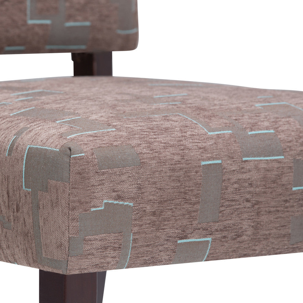 Virginia Accent Chair - Mid Century Pattern