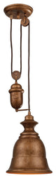 Farmhouse Bellwether Copper Pendant