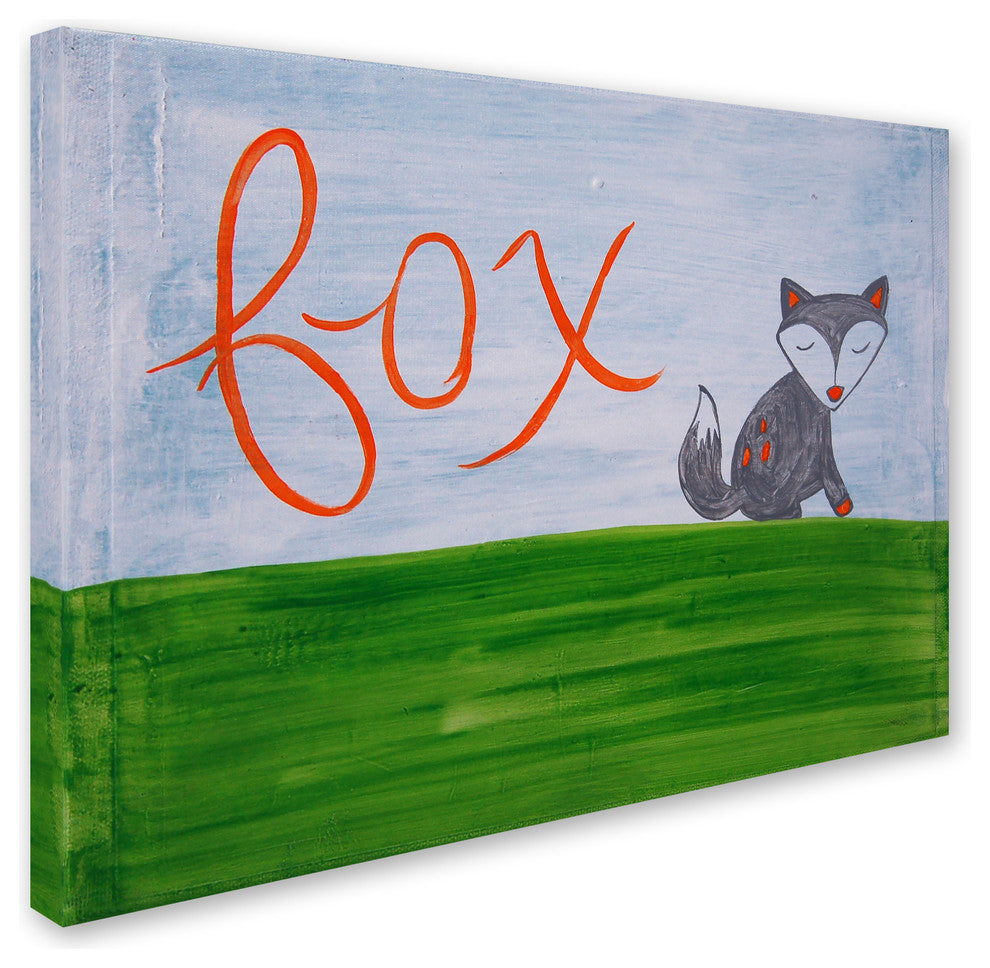 Nicole Dietz 'Fox Sky' Canvas Art, 19x14