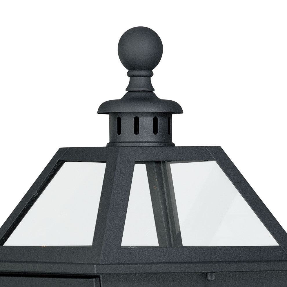 Nottingham 9" Outdoor Wall Light Textured Black