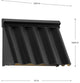 POINT DUMEÂ® Wakecrest LED Matte Black Outdoor Wall Lantern with DURASHIELD
