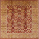 Ahgly Company Indoor Square Mid-Century Modern Area Rugs, 7' Square