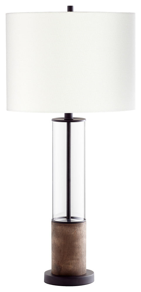 Colossus Table Lamp In Pewter Finish