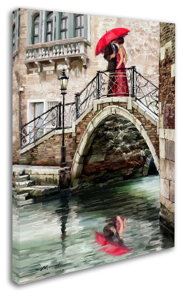 The Macneil Studio 'New Venice Bridge' Canvas Art, 47"x35"