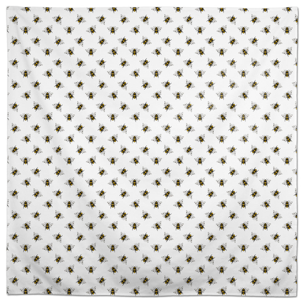 Bee Pattern 58x58 Tablecloth