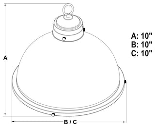 Vaxcel Lighting P0367 Sheffield 10"W Wood Mini Pendant - New Bronze /