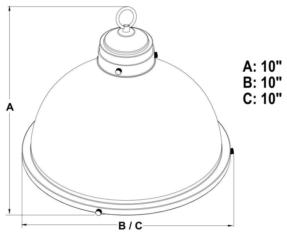 Vaxcel Lighting P0367 Sheffield 10"W Wood Mini Pendant - New Bronze /