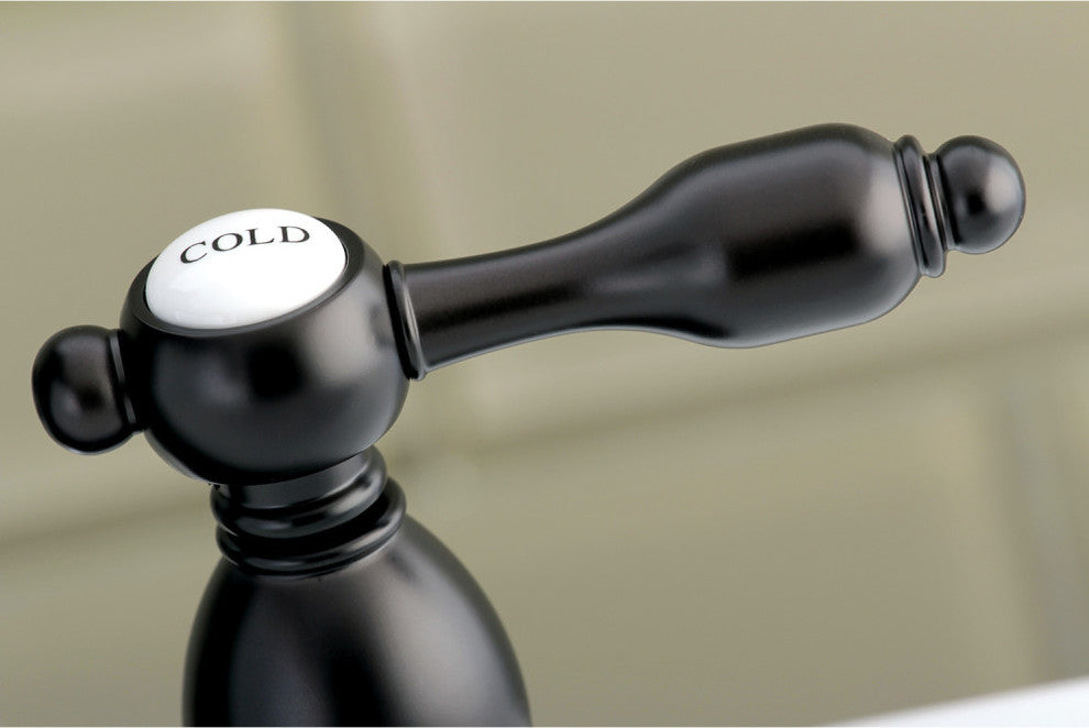 Kingston Brass 4" Centerset Bathroom Faucet, Oil Rubbed Bronze