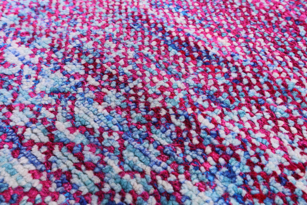 Wool & Silk  Savannah Grass Handmade Rug 9' 2" X 12' 2" - Q15433