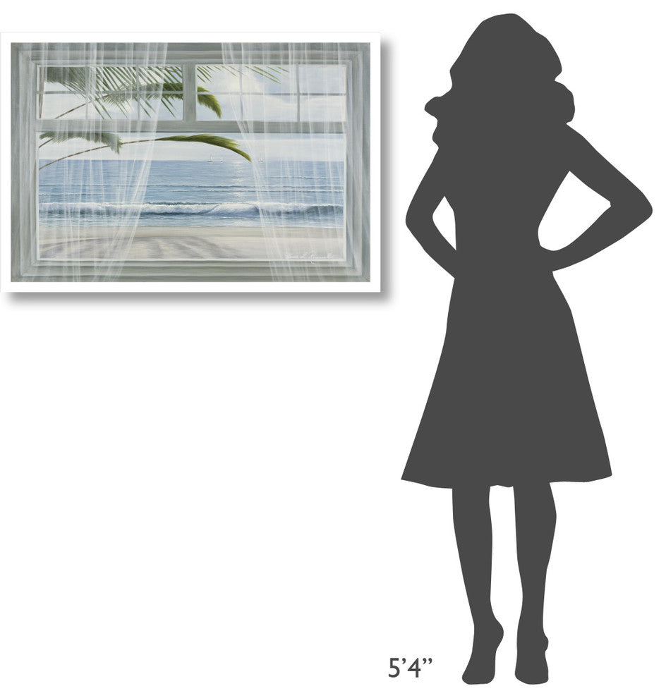 "View of the Tropics" Digital Paper Print by Diane Romanello, 38"x26"