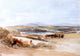 William Leighton Leitch View Of A Loch And Mountains Wall Decal