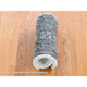 Ivory Hand Knotted 100% Wool One Lot Pair of Modern Table Top Rugs, 1'1"x1'1"